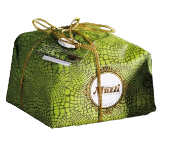 MUZZI Panettone su pistacijų kremu