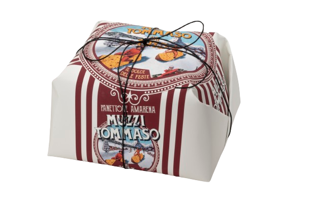 MUZZI TOMMASSO Panettone su juodomis vyšniomis