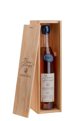 PRINCE DE GASCOGNE 2004 Armagnac su dėžute
