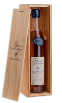 PRINCE DE GASCOGNE 2005 Armagnac su dėžute