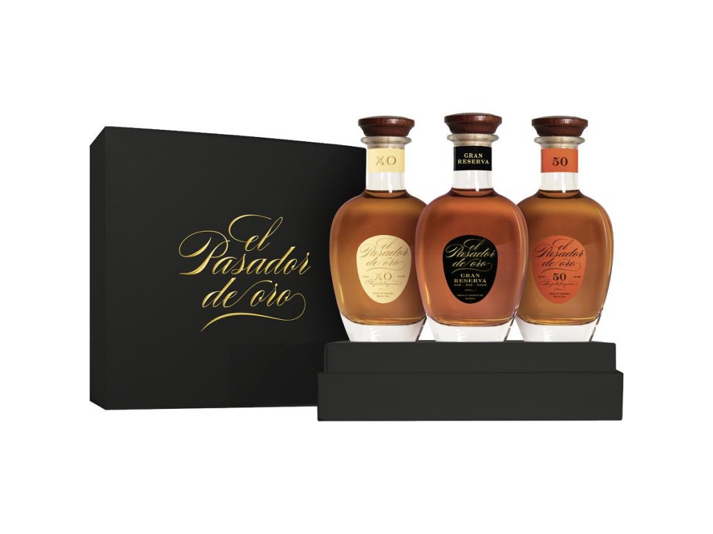EL PASADOR  De Oro rinkinys su dėžute