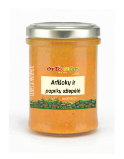 ORTOMIO artišokų ir paprikų užtepėlė