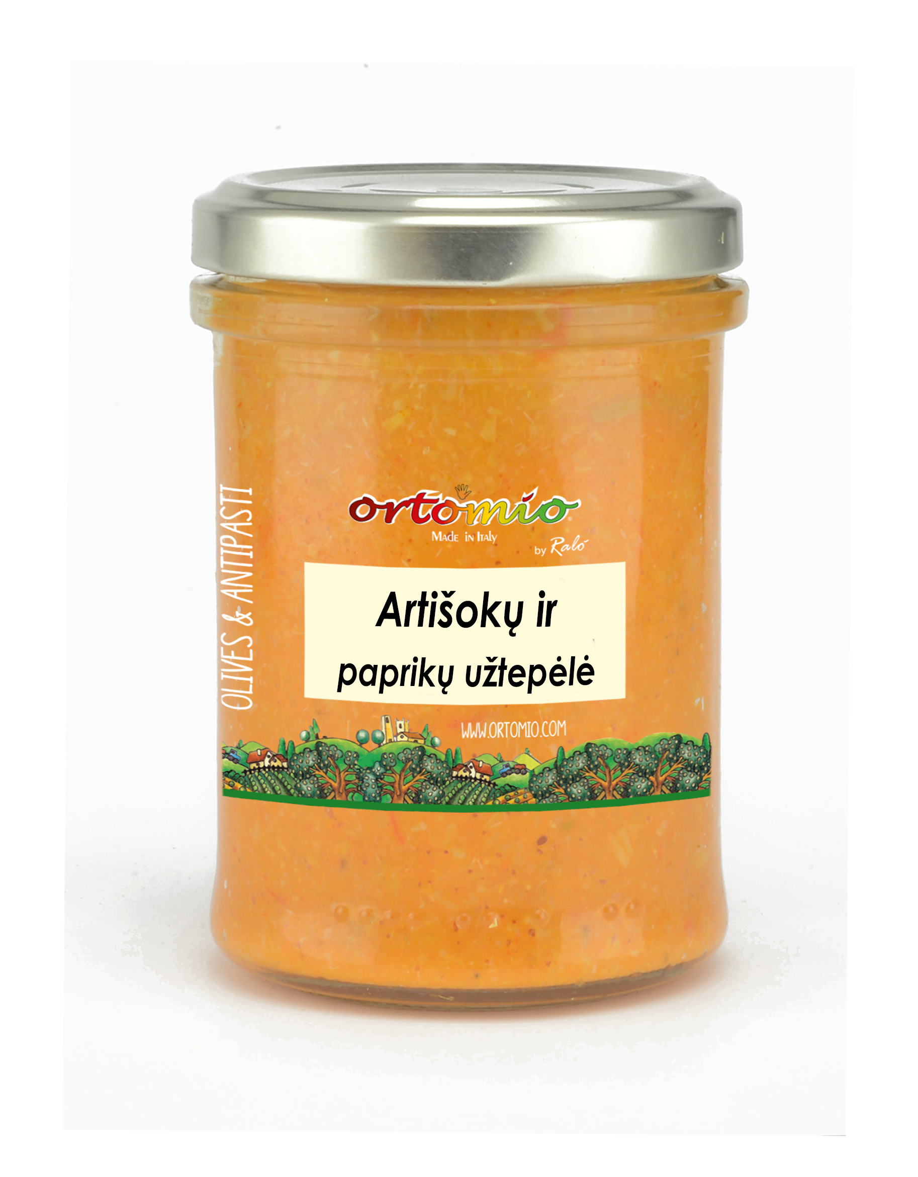 ORTOMIO artišokų ir paprikų užtepėlė