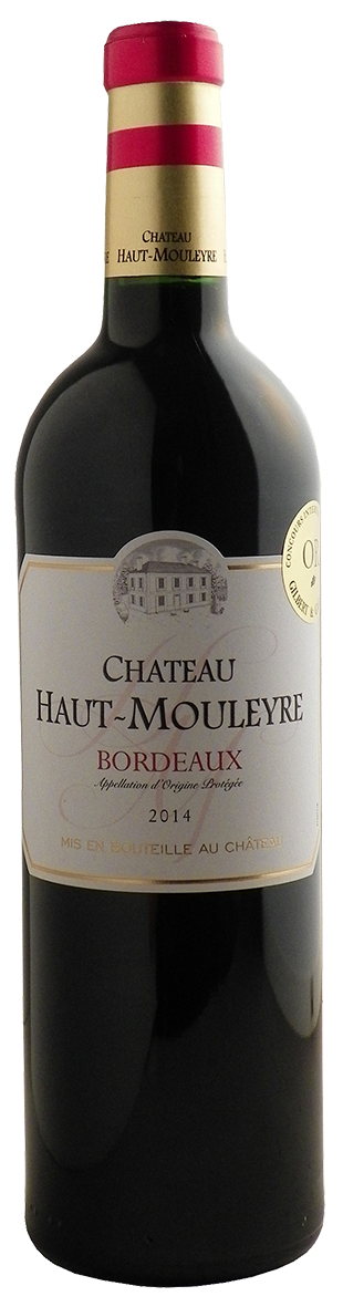 CHATEAU HAUT-MOULEYRE rouge Bordeaux A.O.P.