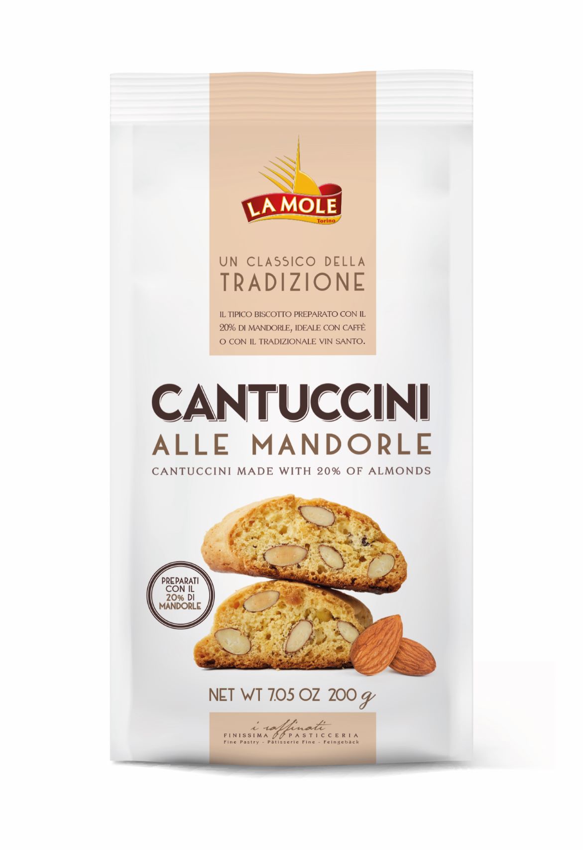 LA MOLE Cantuccini su migdolais