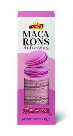 LAMOLE Strawberry-flavored macaron 90g
