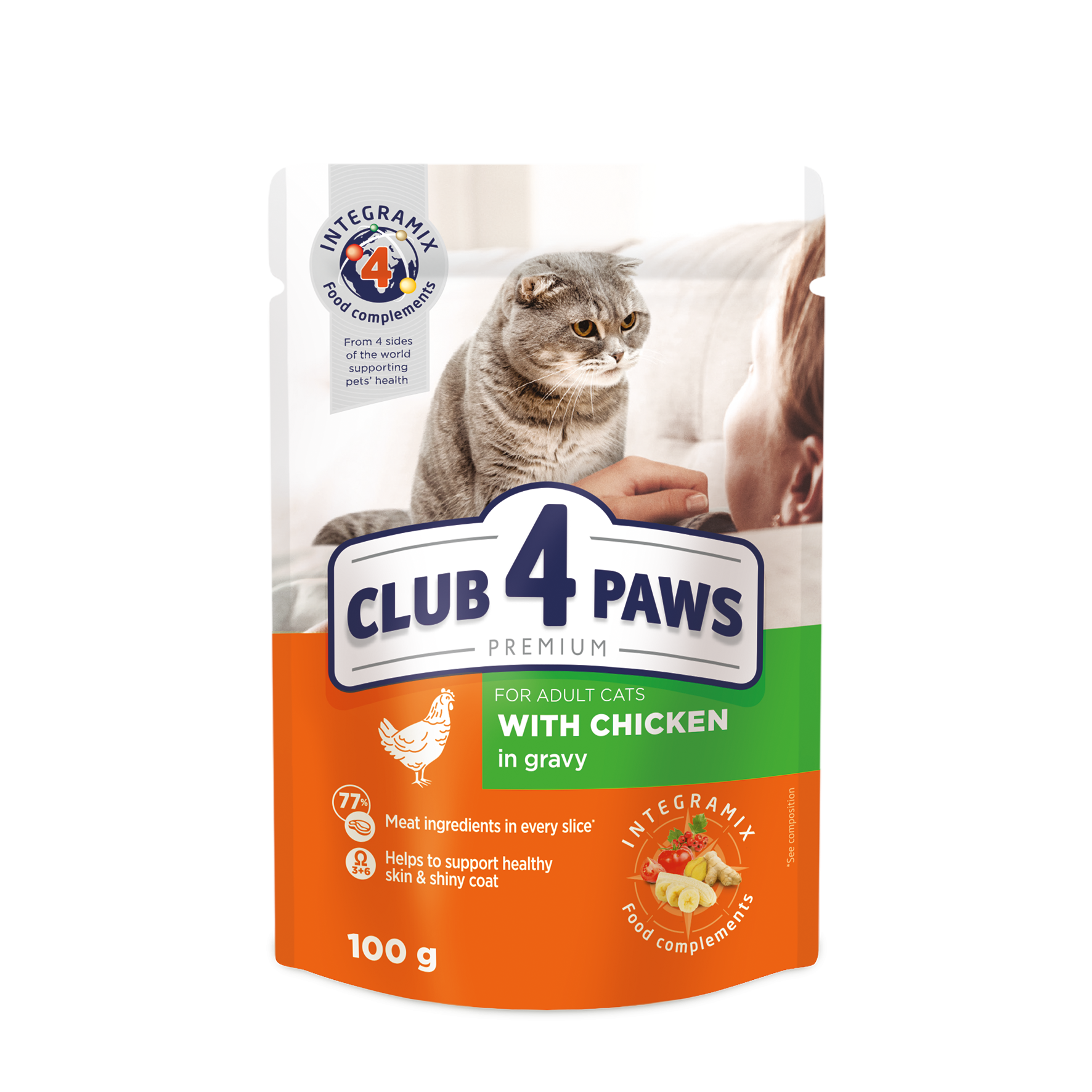 C4P su vištiena, padaže