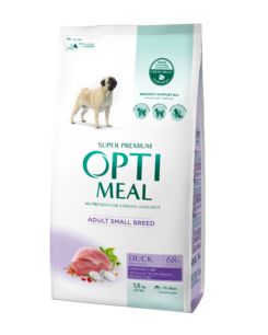 OPTIMEAL mažų veislių, antiena, sausas