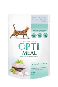 OPTIMEAL su menke ir daržovėmis, drebučiuose