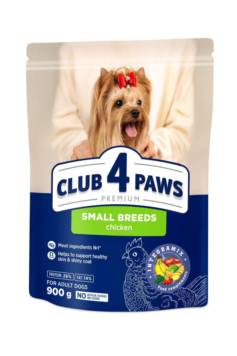 C4P mažoms veislėms, su vištiena, sausas