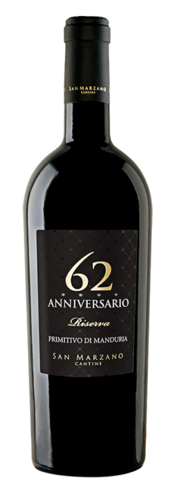 SAN MARZANO Anniversario 62 Primitivo di Manduria Riserva D.O.P.