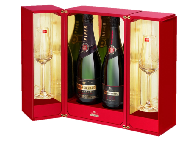 PIPER HEIDSIECK  Brut Vintage 1996 & 2006 rinkinys su 2 taurėm