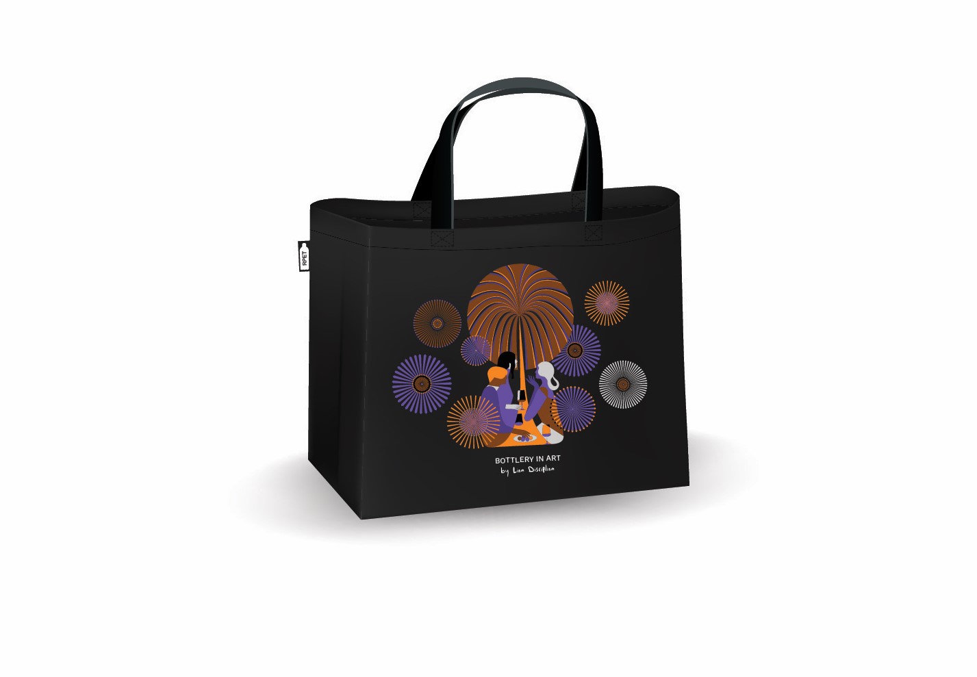 BOTTLERY medvilninis krepšys