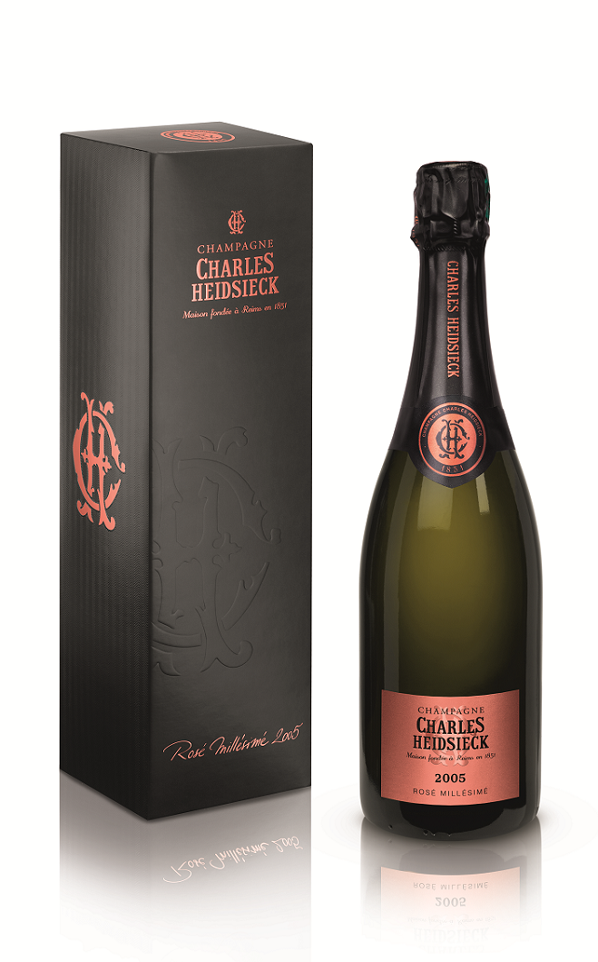 CHARLES HEIDSIECK Rose Brut Millésimé Champagne A.O.C.