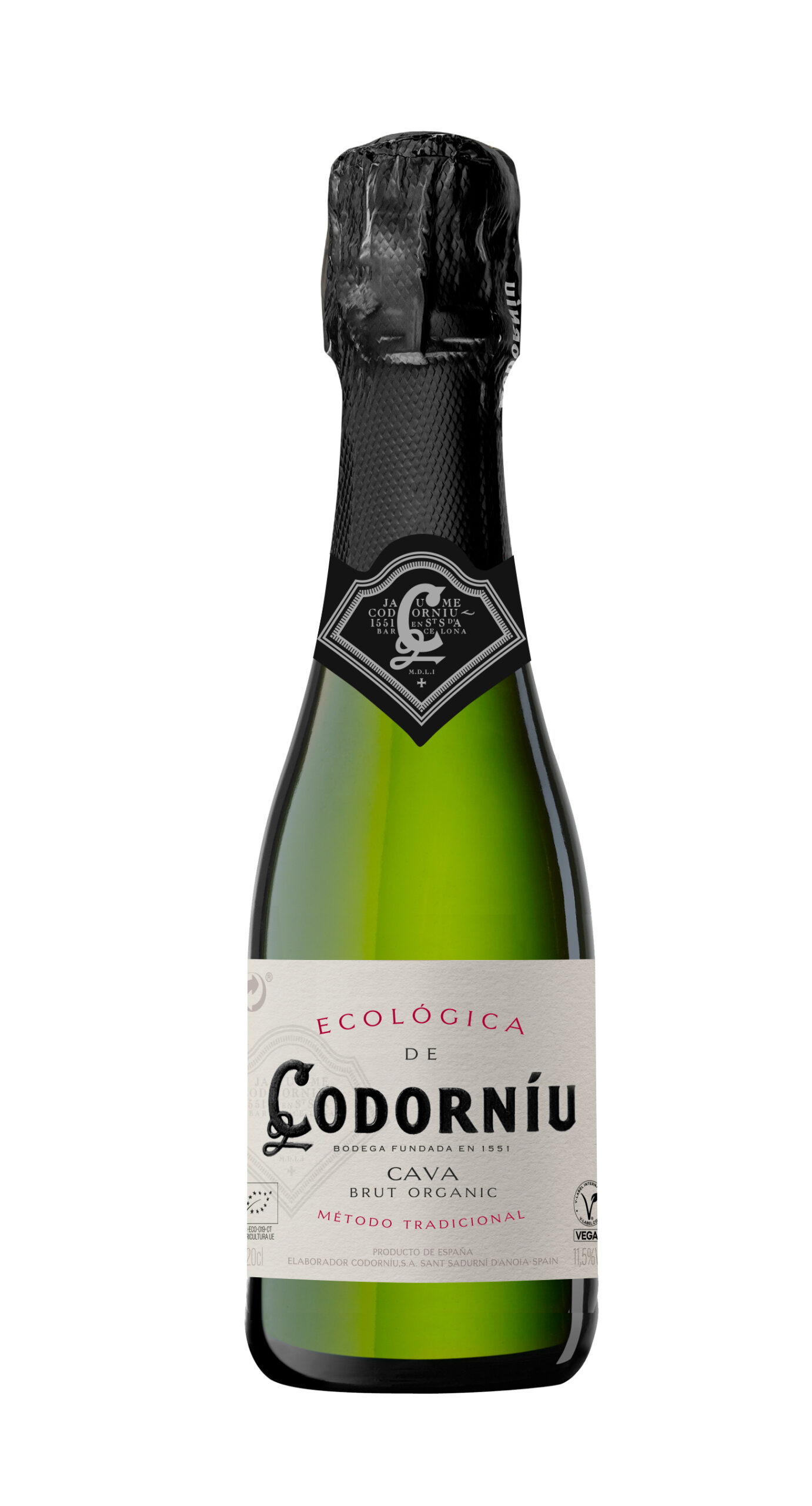 CODORNIU Ecologica Brut Cava D.O. Organic ECO