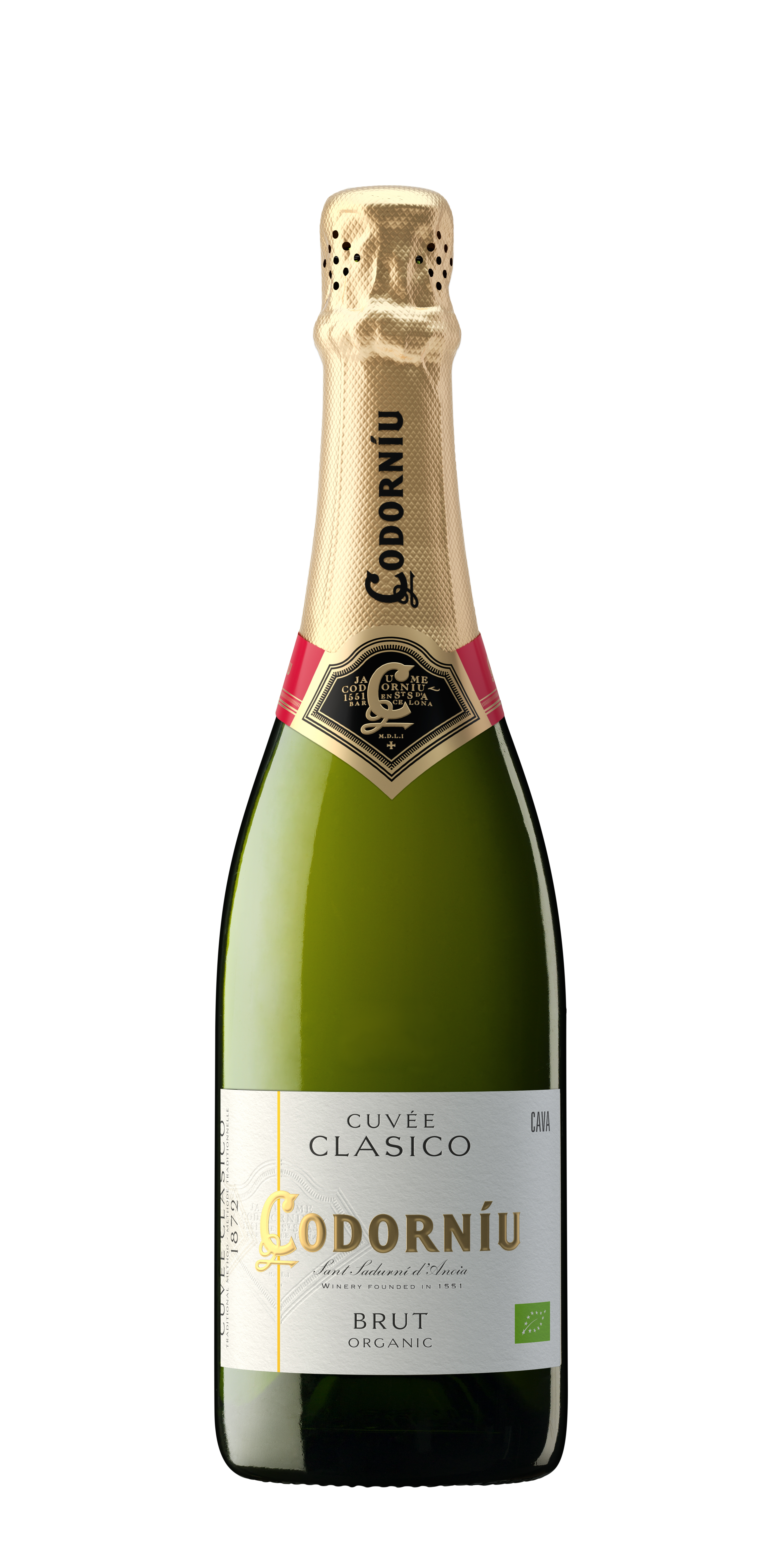 CODORNIU Clasico Brut Cava D.O. VEGAN ECO