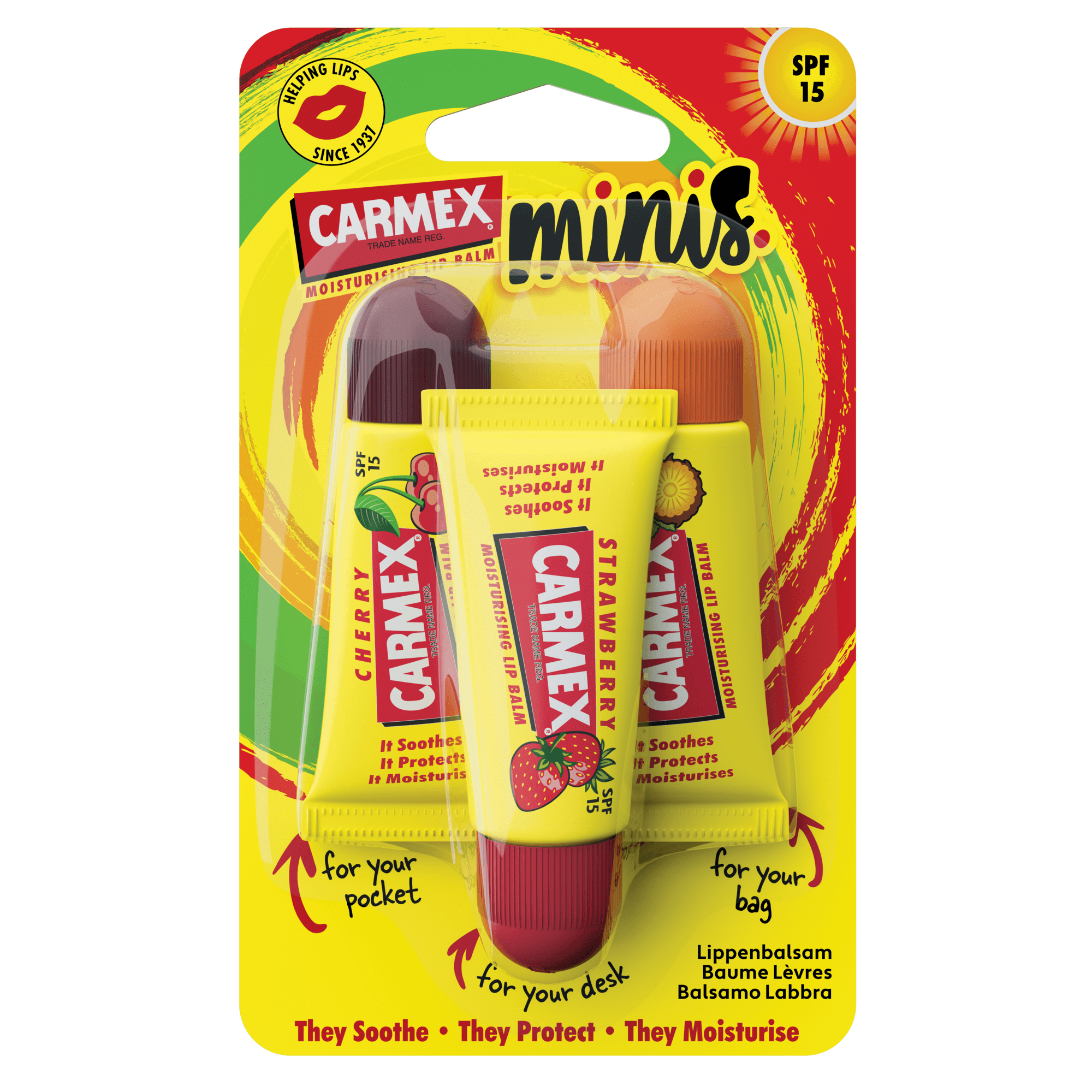CARMEX Minis 3in1