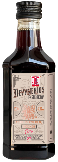 DEVYNERIOS Ekstraktas Žolelių