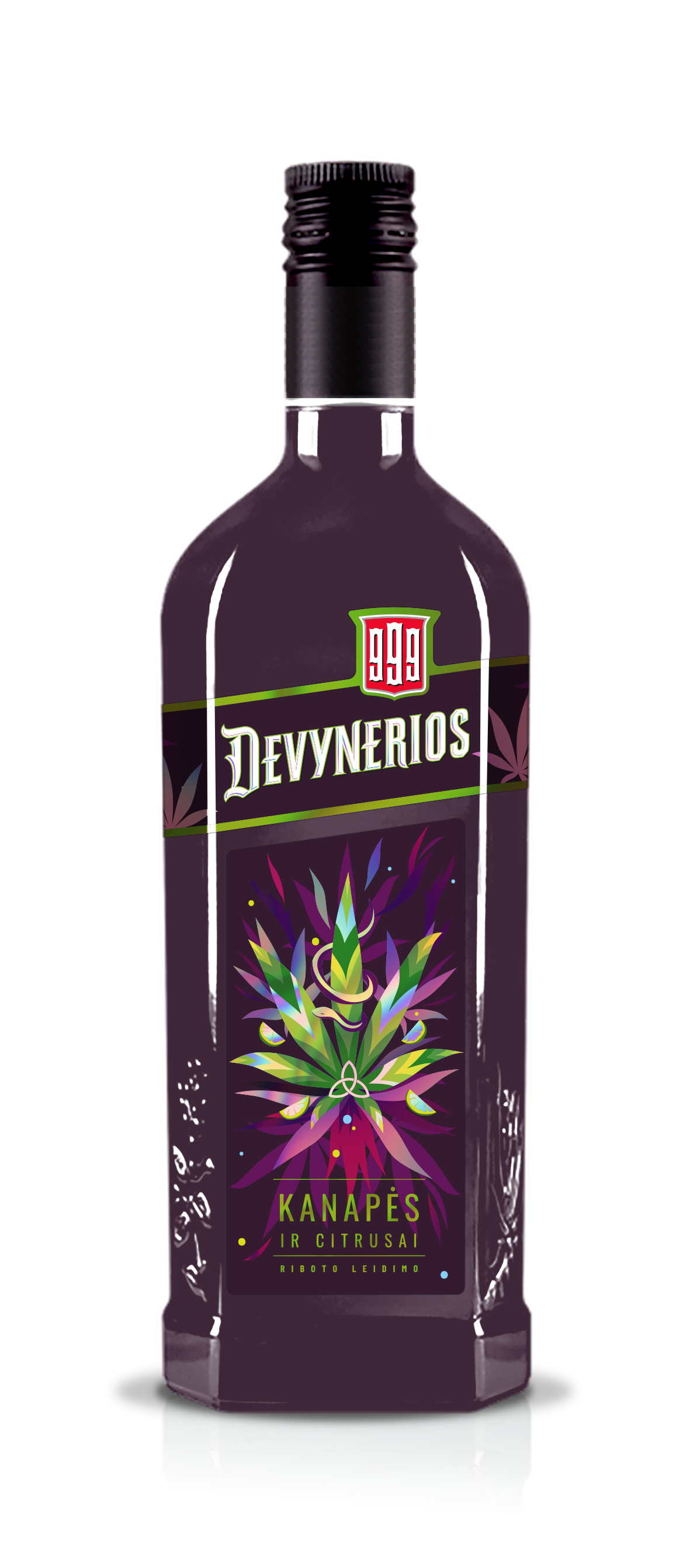 DEVYNERIOS Kanapių ir citrusų