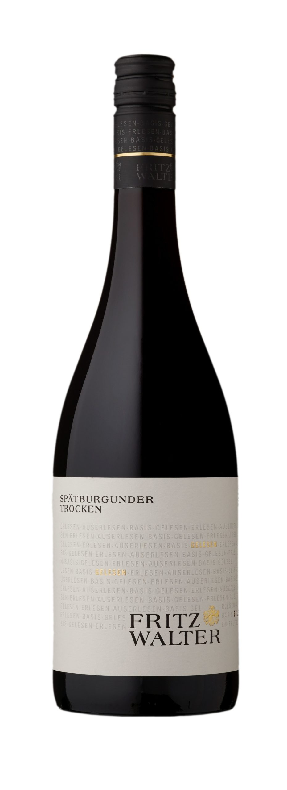 FRITZ WALTER Spätburgunder Trocken Gelesen Pfalz VEGAN