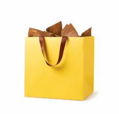 Dovanos idėja Maišelis XL geltonas