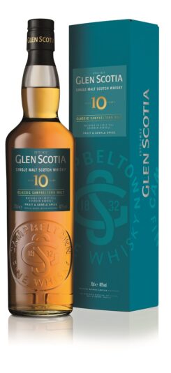 GLEN SCOTIA 10 su dėžute