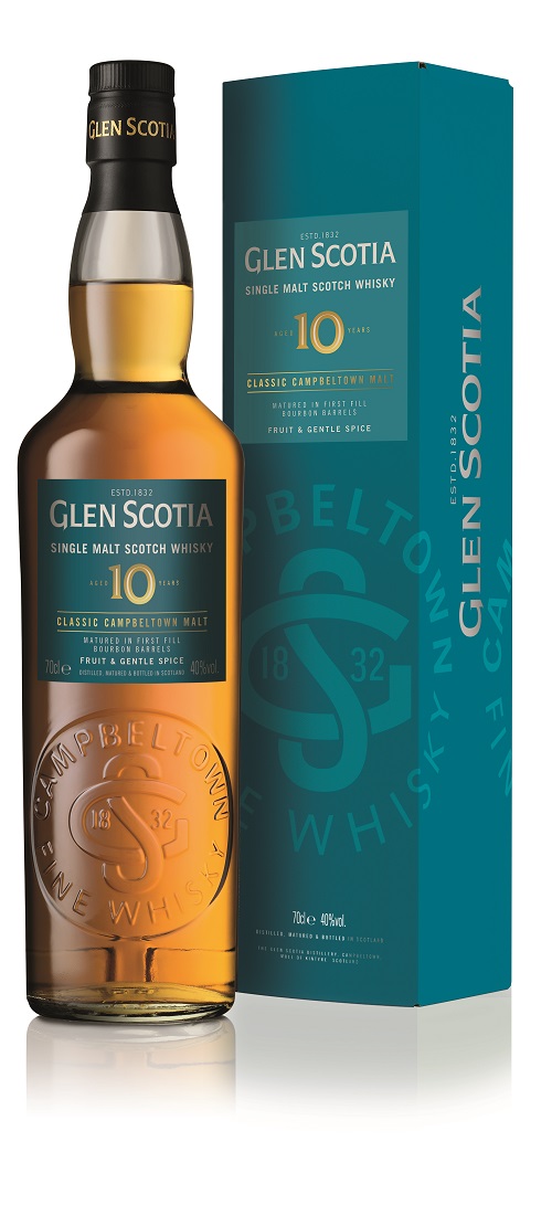 GLEN SCOTIA 10 su dėžute