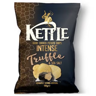 KETTLE CHIPS Intense Truffle and sea salt