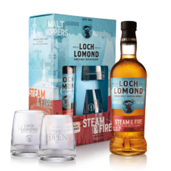 LOCH LOMOND Steam and Fire su 2 taurėmis