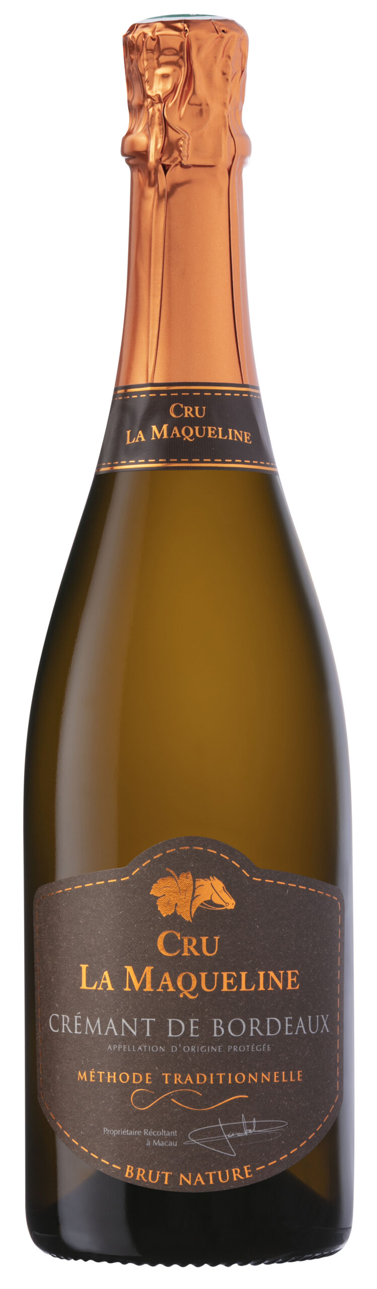 CRU LA MAQUELINE Crémant de Bordeaux Brut Nature