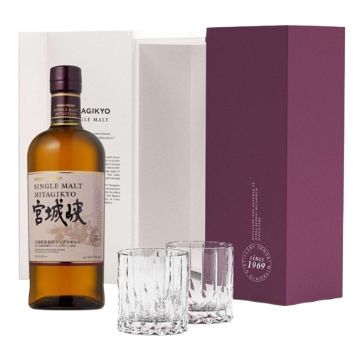 MIYAGIKYO rinkinys su 2 taurėmis dėžutėje