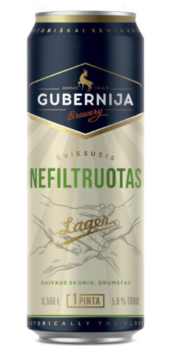 GUBERNIJA Nefiltruotas Lager