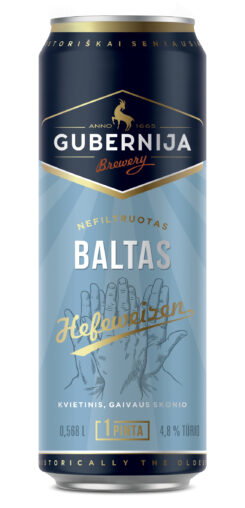 GUBERNIJA Baltas Hefeweizen