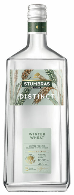 STUMBRAS VODKA Distinct Winter Wheat