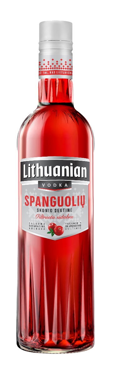 LITHUANIAN VODKA Spanguolių skonio