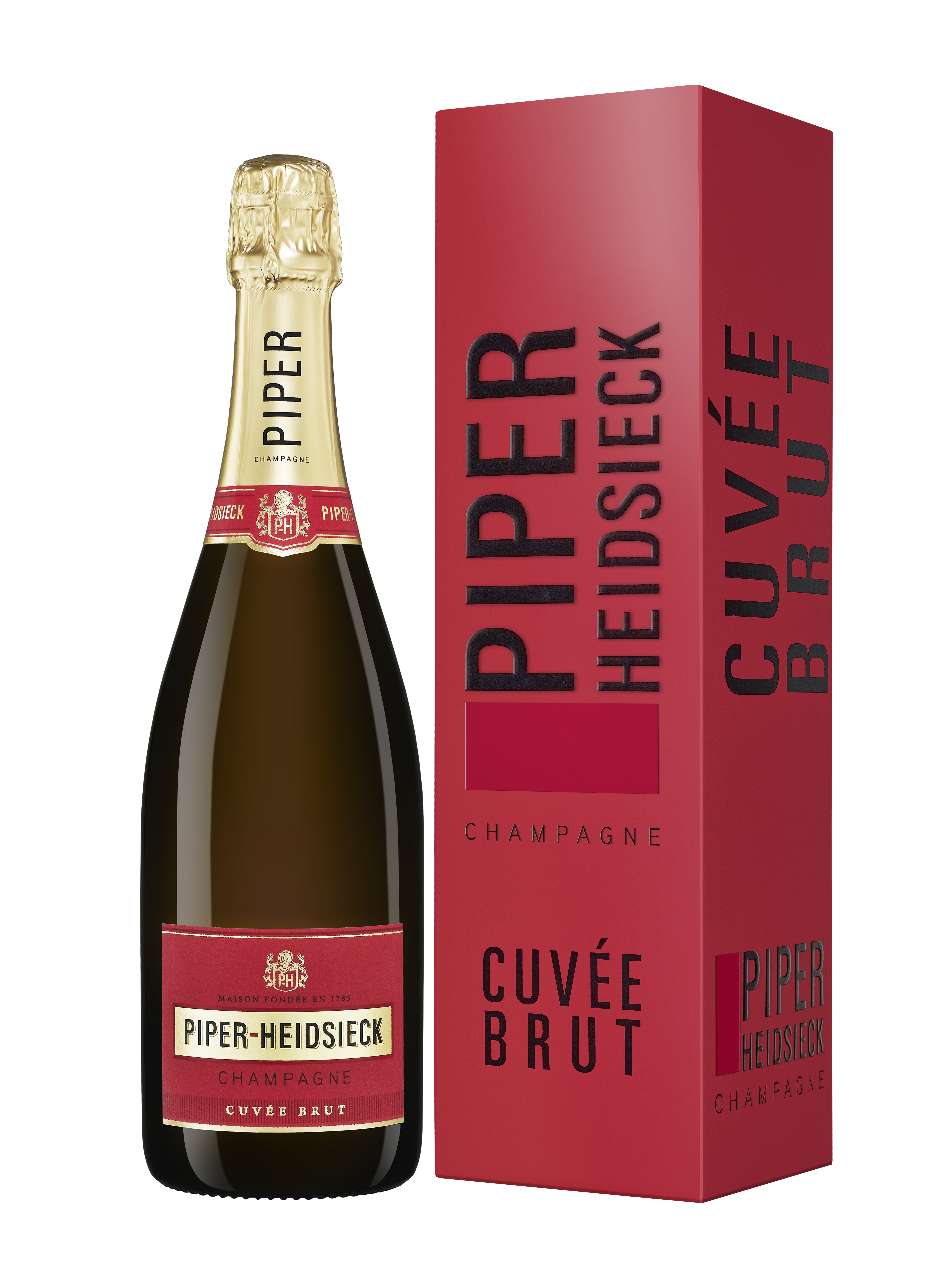 PIPER HEIDSIECK Cuvée Brut Champagne A.O.C. dėžutėje