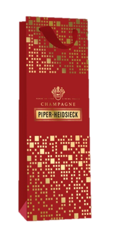 PIPER HEIDSIECK vieno butelio popierinis dovanų maišelis
