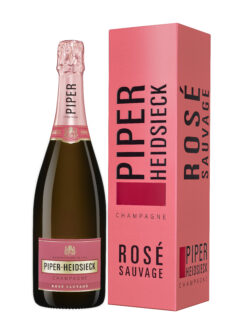 PIPER HEIDSIECK Rosé Sauvage Brut Champagne A.O.C. su dėž.