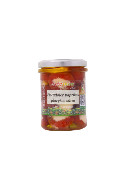 ORTOMIO Vyšninės paprikos su Pecorino sūriu