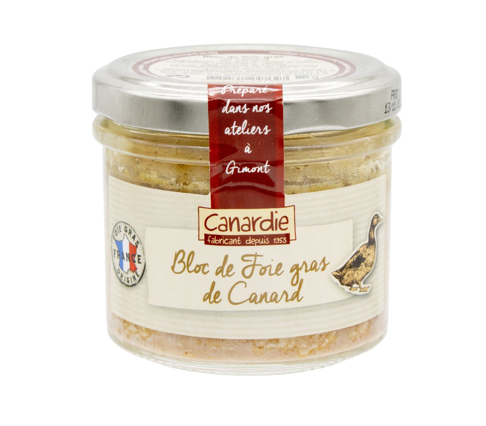 CANARDIE Ančių paštetas Bloc De Foie Gras