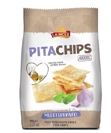 LA MOLE Pita chips Mediterranean