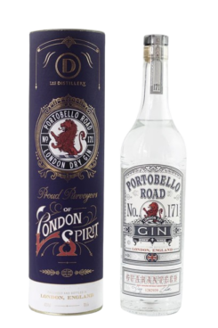PORTOBELLO Road London Dry Gin dėžutėje