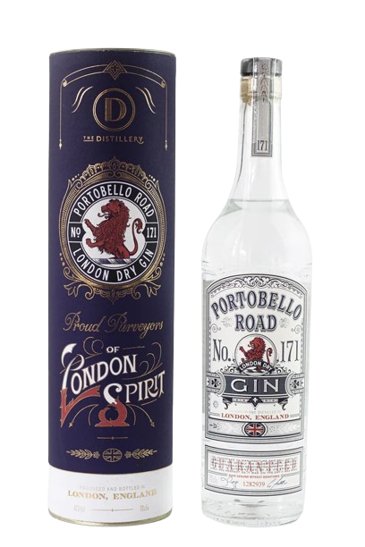 PORTOBELLO Road London Dry Gin dėžutėje