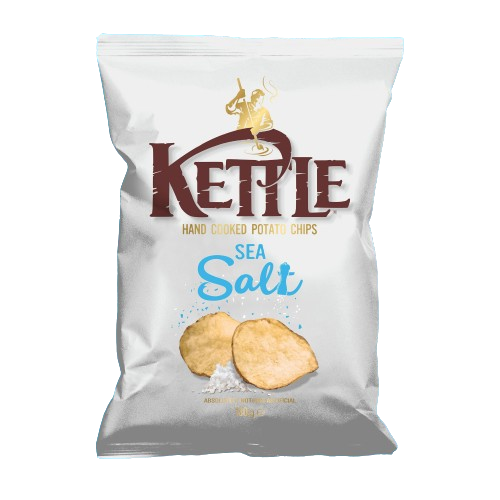 KETTLE CHIPS Sea salt