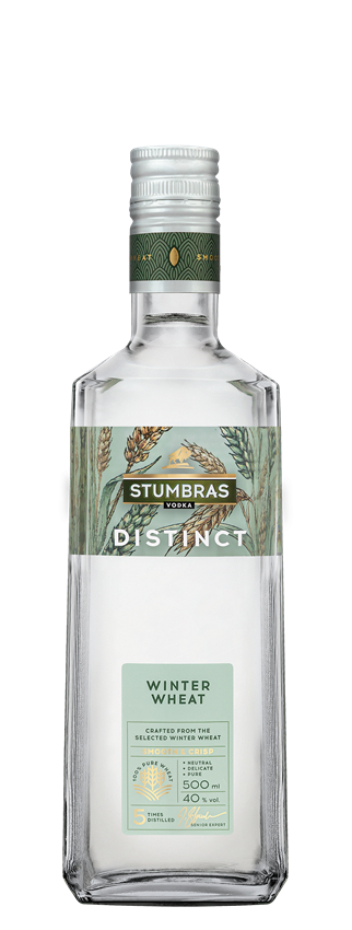 STUMBRAS VODKA Distinct Winter Wheat