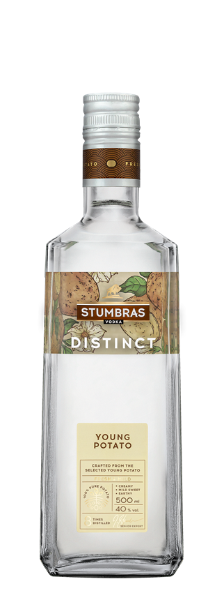 STUMBRAS VODKA Distinct Young Potato