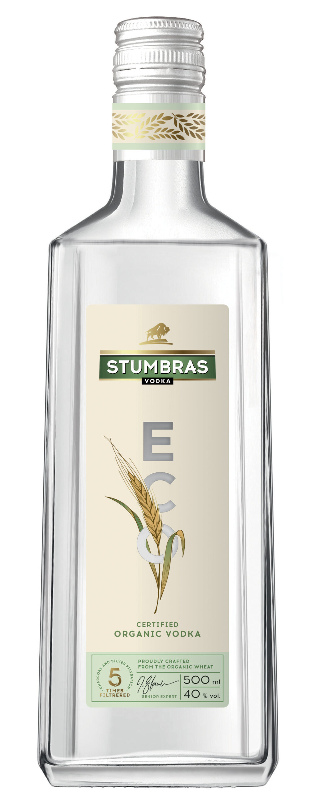 STUMBRAS VODKA Eco ekologiška