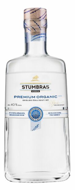 STUMBRAS VODKA Premium Organic ECO
