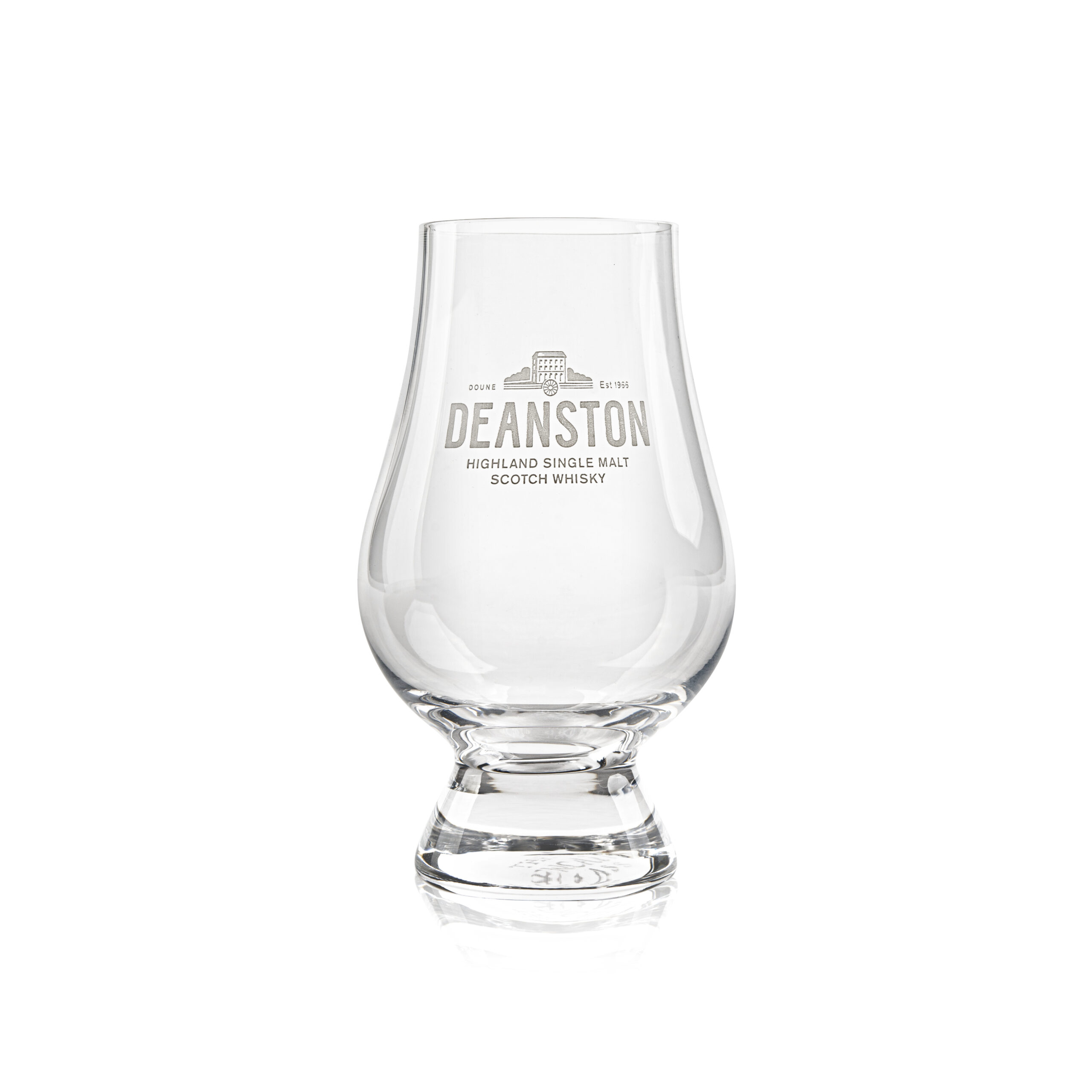 GLENCAIRN taurė su DEANSTON logo