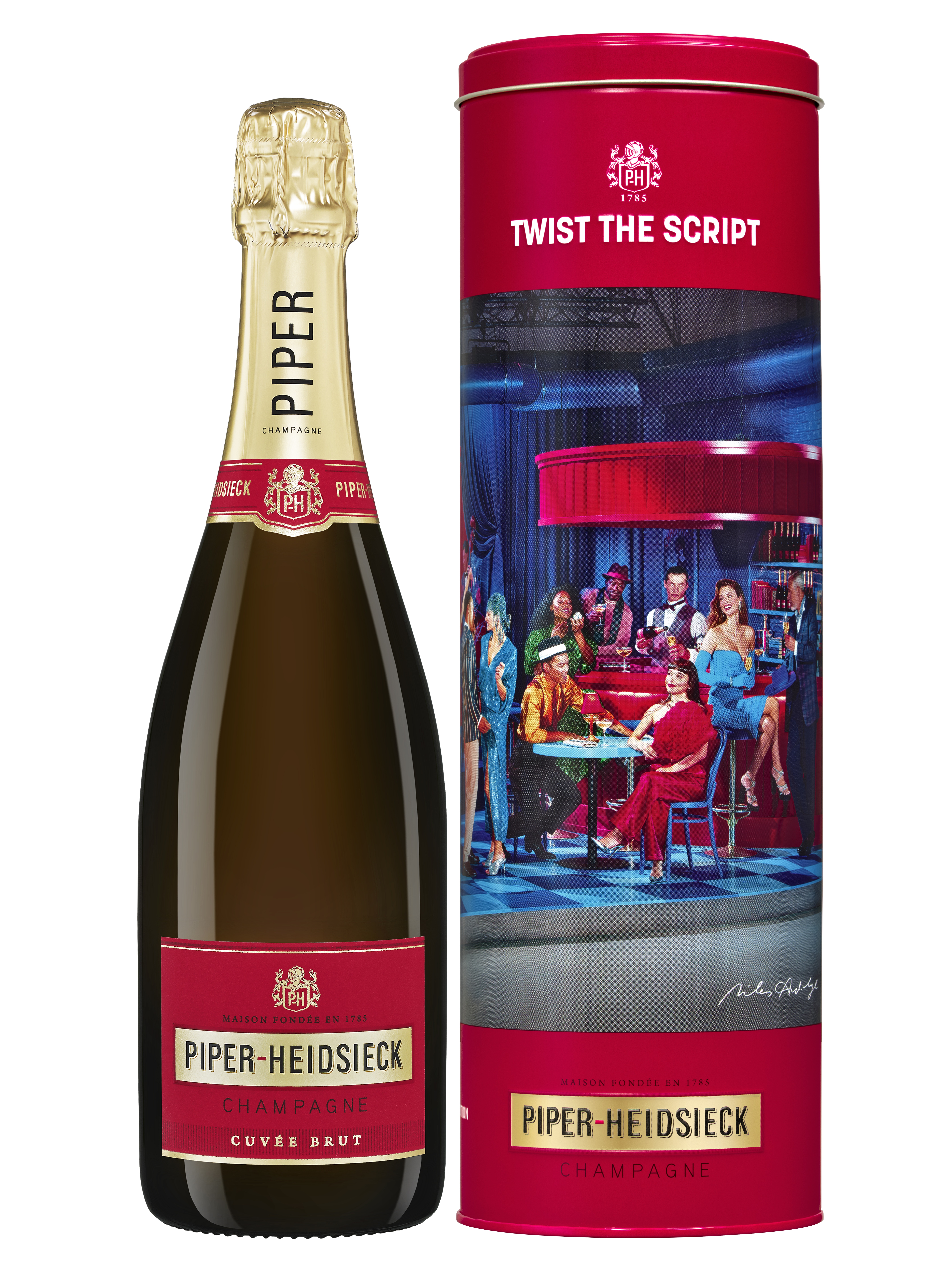 PIPER HEIDSIECK Twist Brut dėžutėje